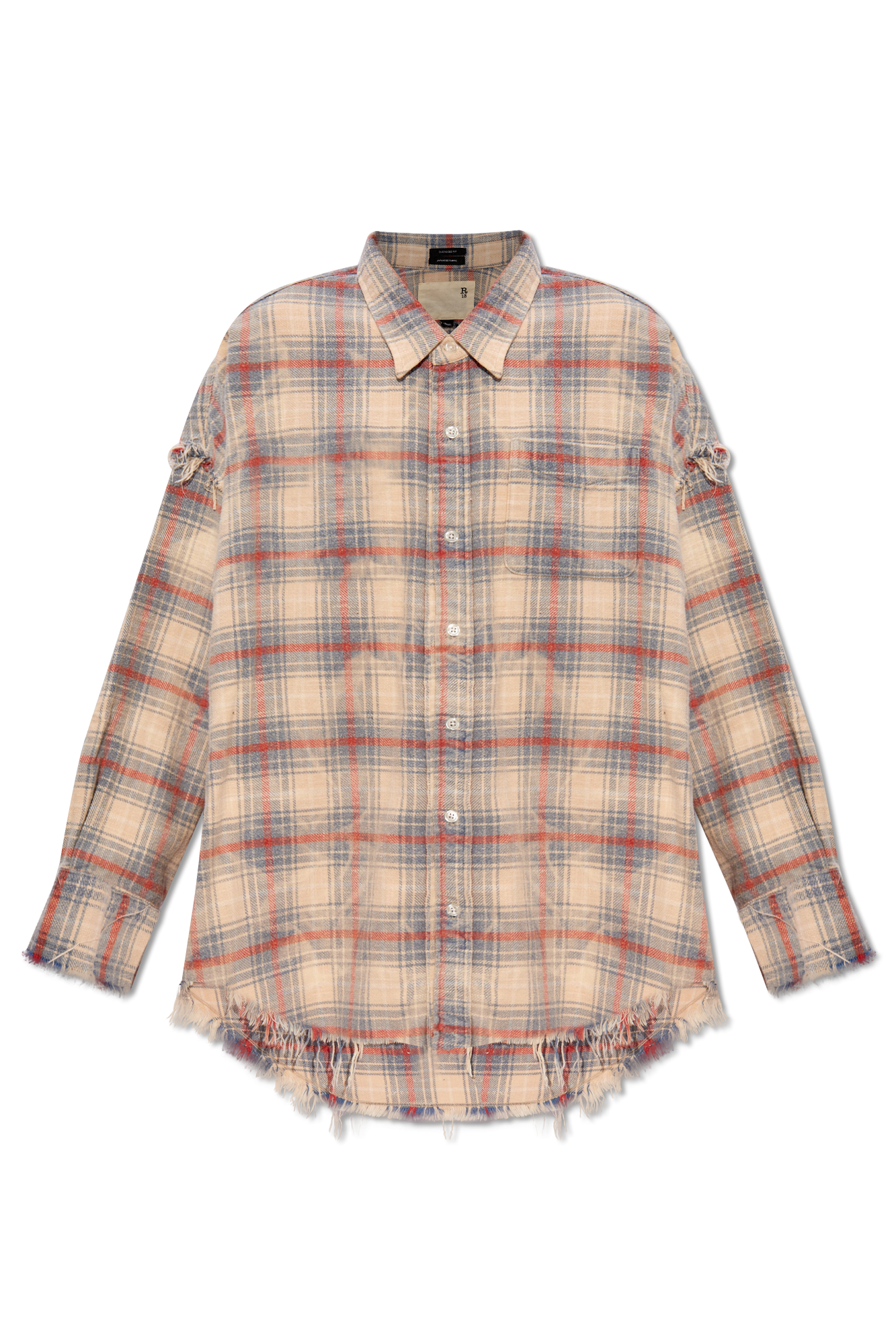 Multicolour Checked shirt R13 Vitkac GB